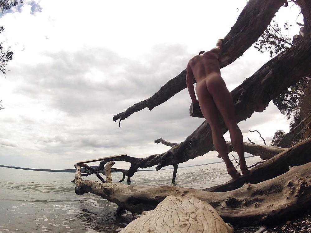 20P Nude at a public beach