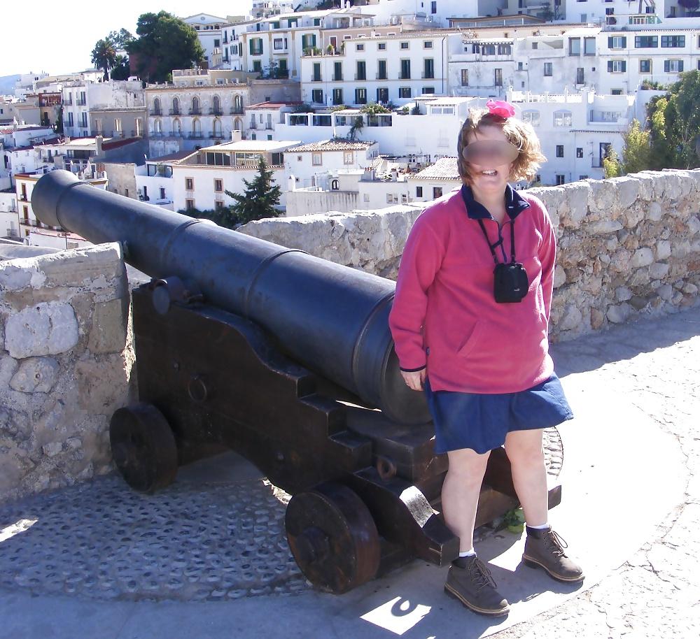 14P Flashing at Ibiza cathedral