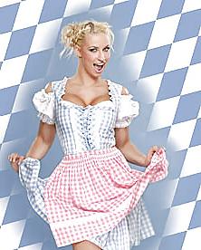 25P HEISSE NUTTEN IM DIRNDL 