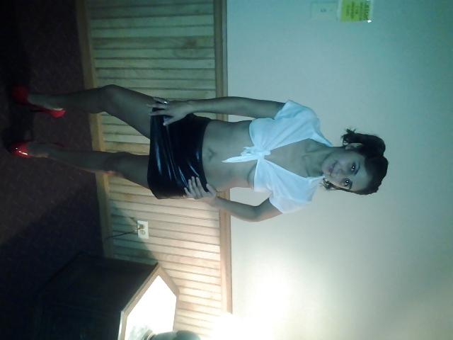 4P Leather schoolgirl for a night