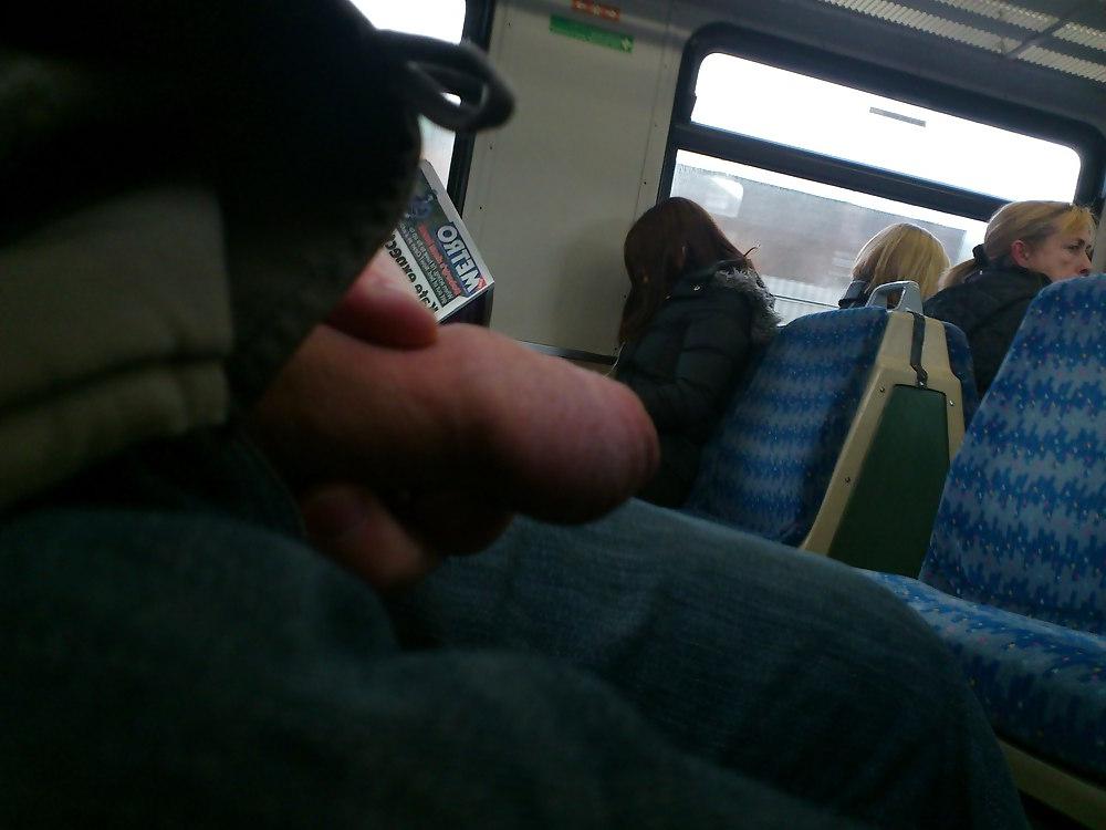 4P Flashing on train