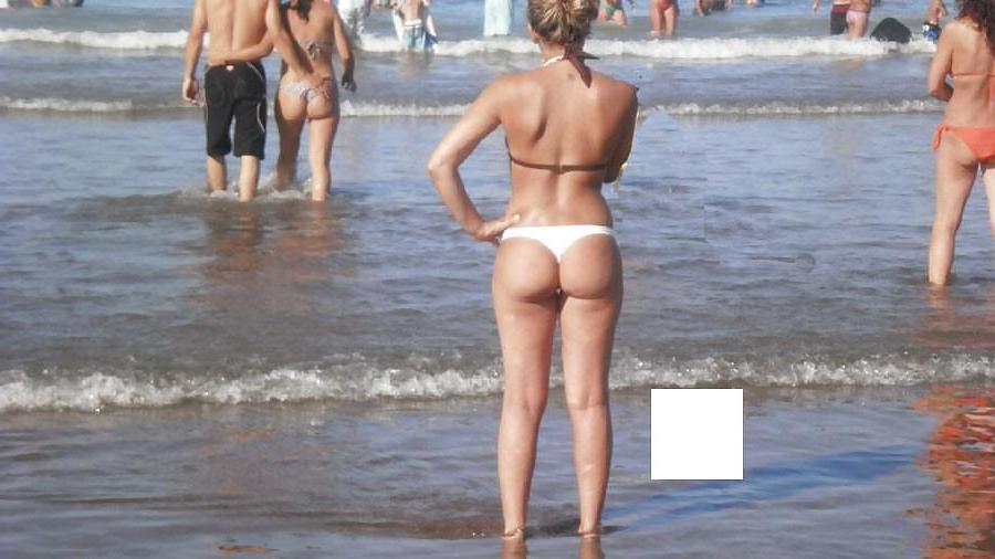 10P GREAT ASS BEACH