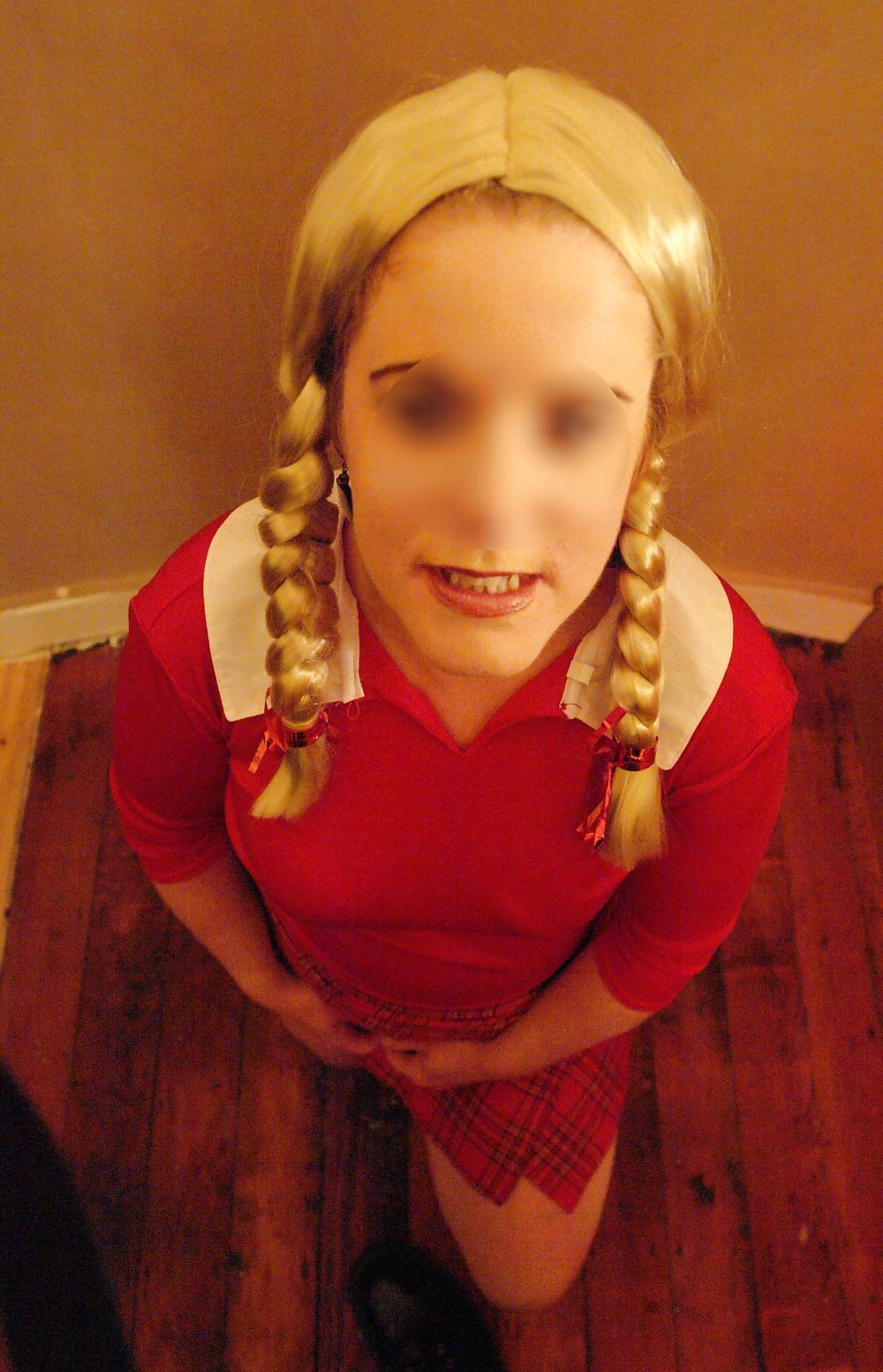 10P Cute blonde college girl