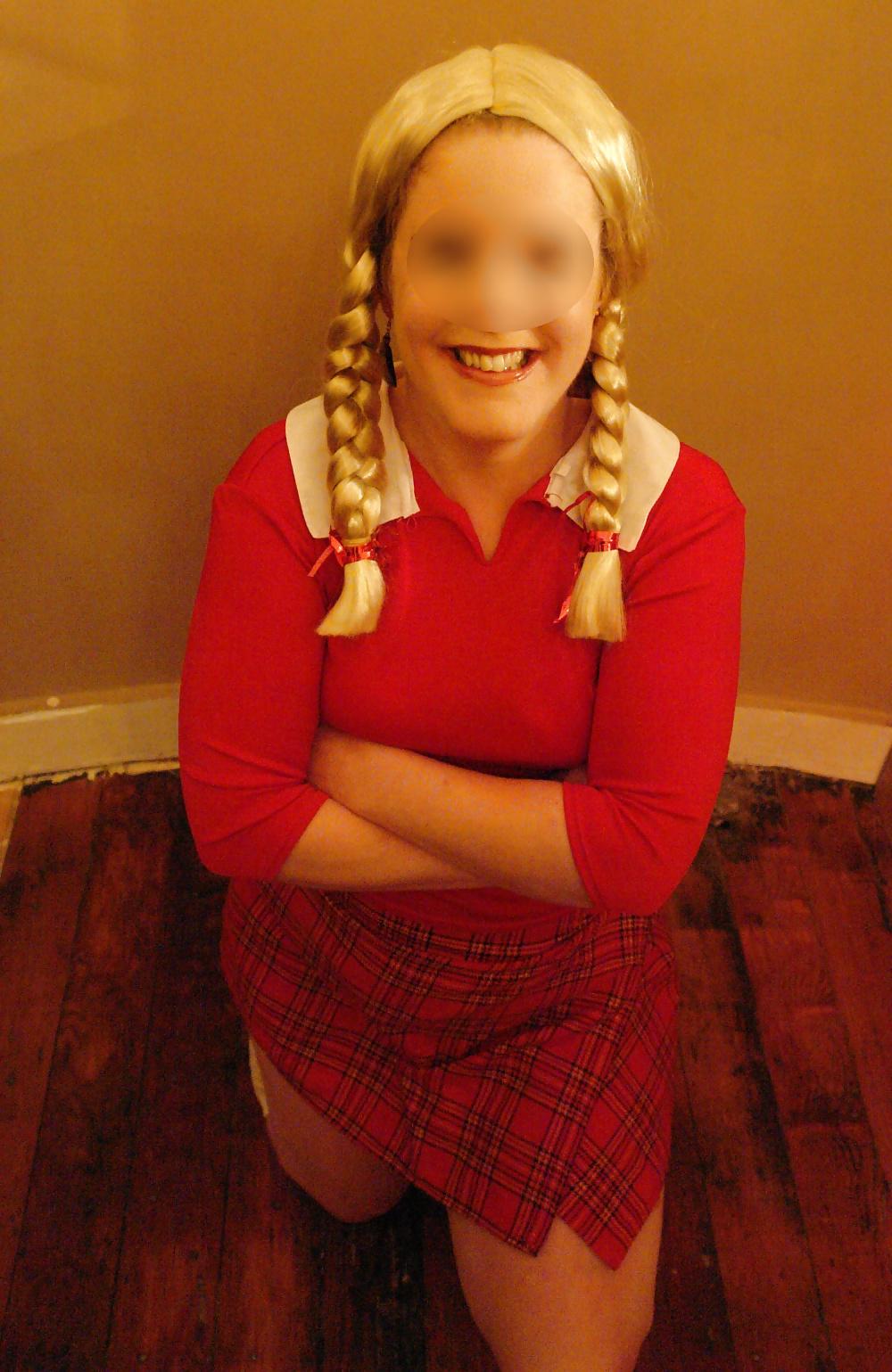 10P Cute blonde college girl