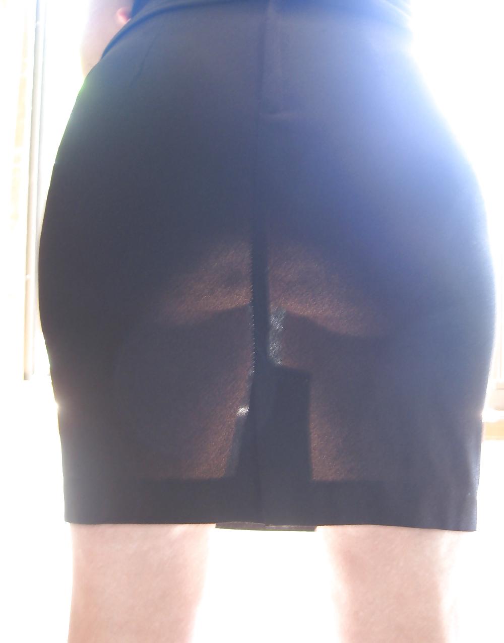 13P Redhead wife see through