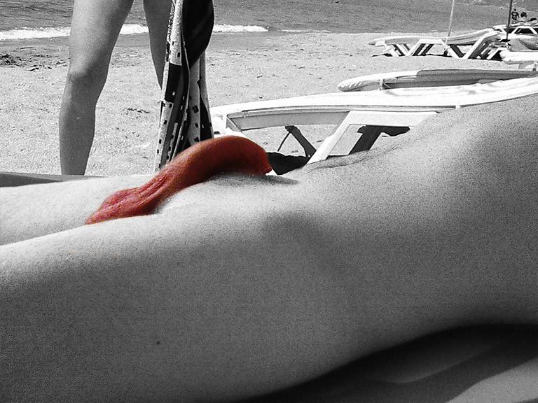 4P Beach nudity