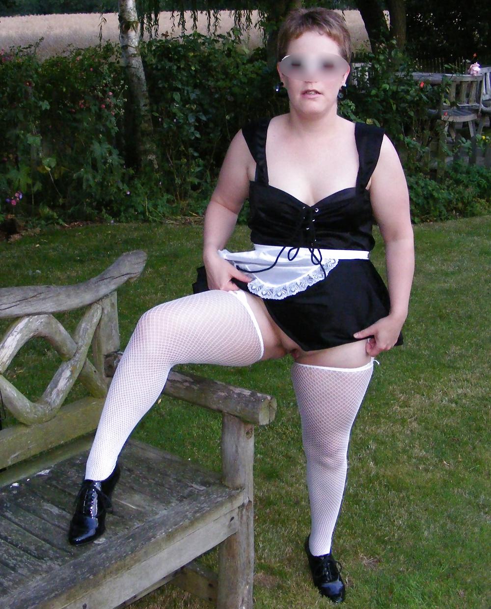 25P Slutty maid punished after flashing