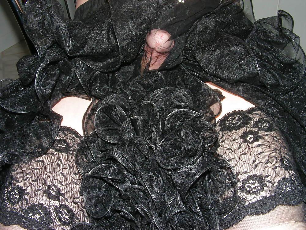 15P Hot nylons and petticoat