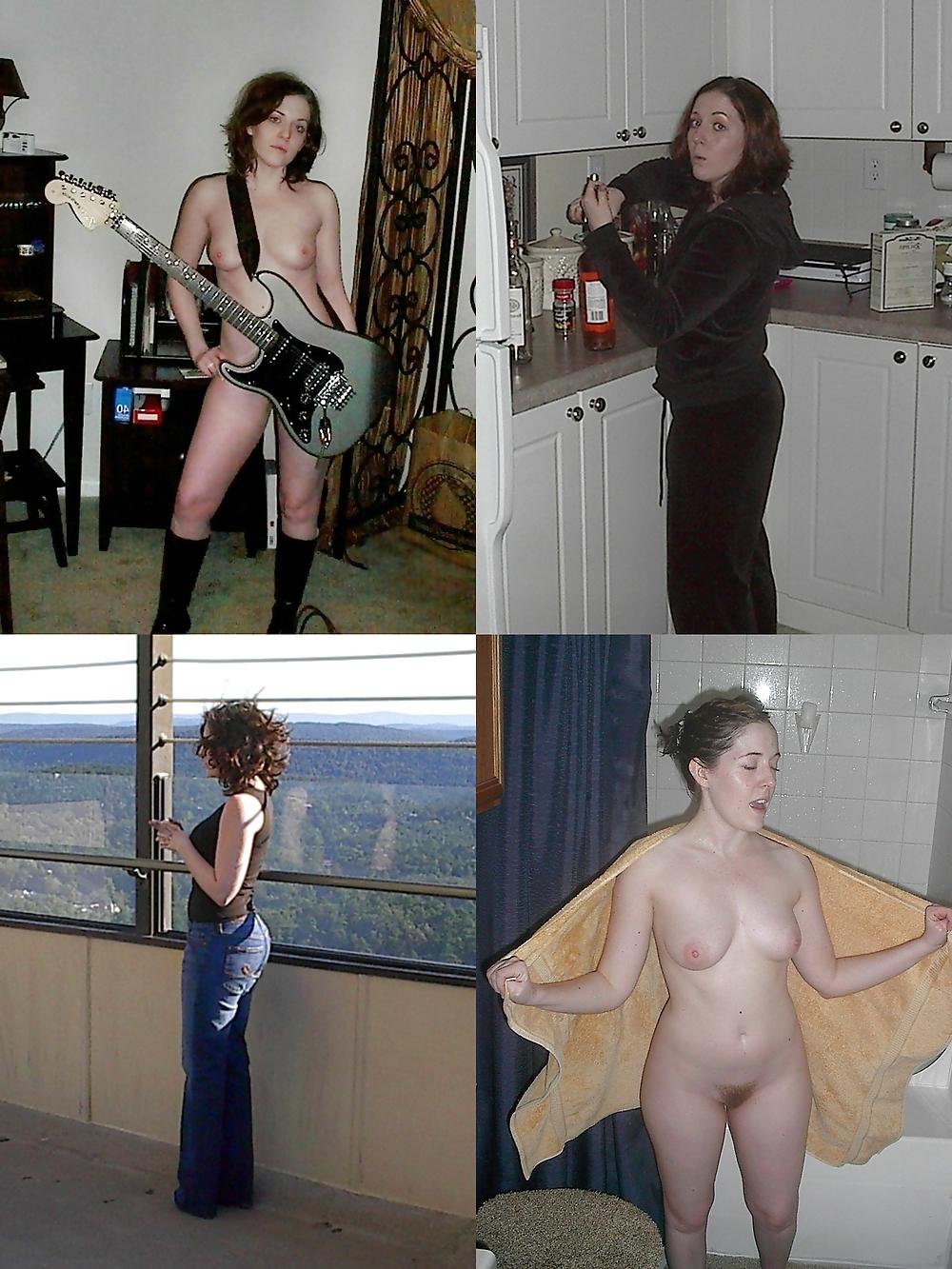 20P Dressed Undressed Wives and Milfs 9