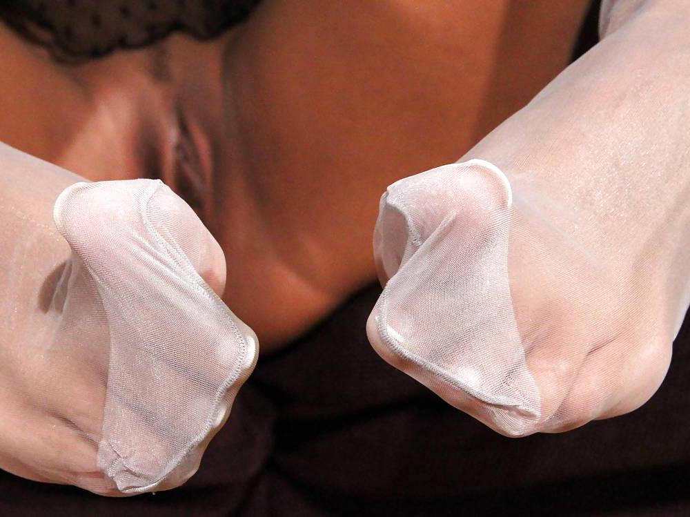 22P Nigh heels nylon feet a