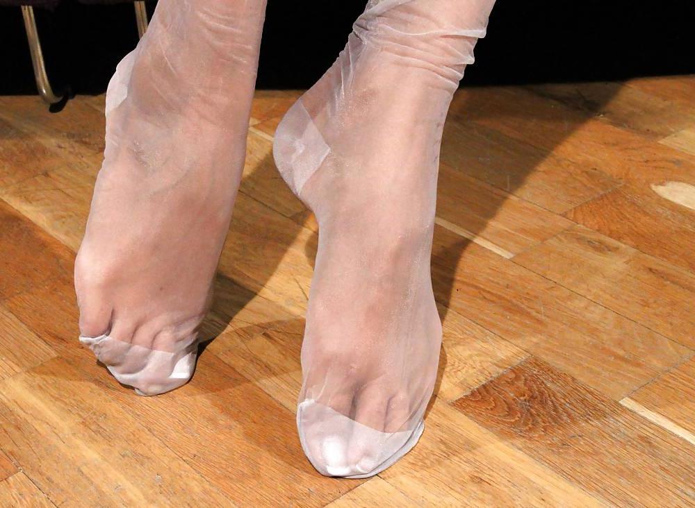 22P Nigh heels nylon feet a