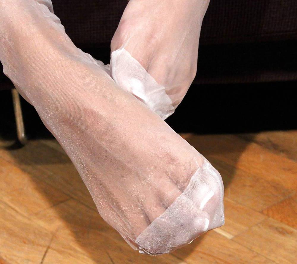 22P Nigh heels nylon feet a