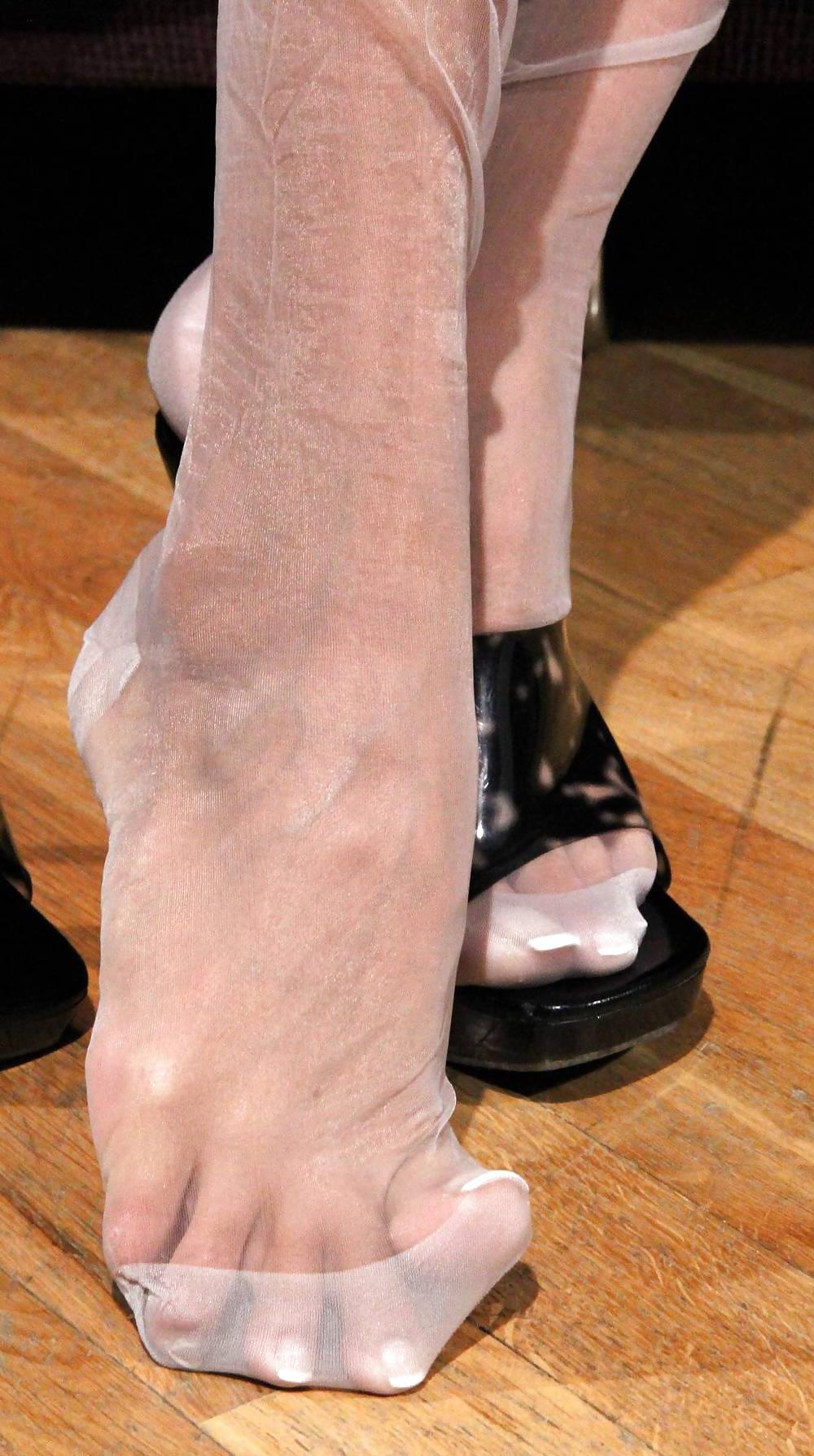 22P Nigh heels nylon feet a