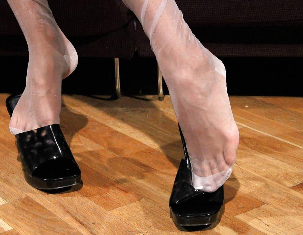 22P Nigh heels nylon feet a