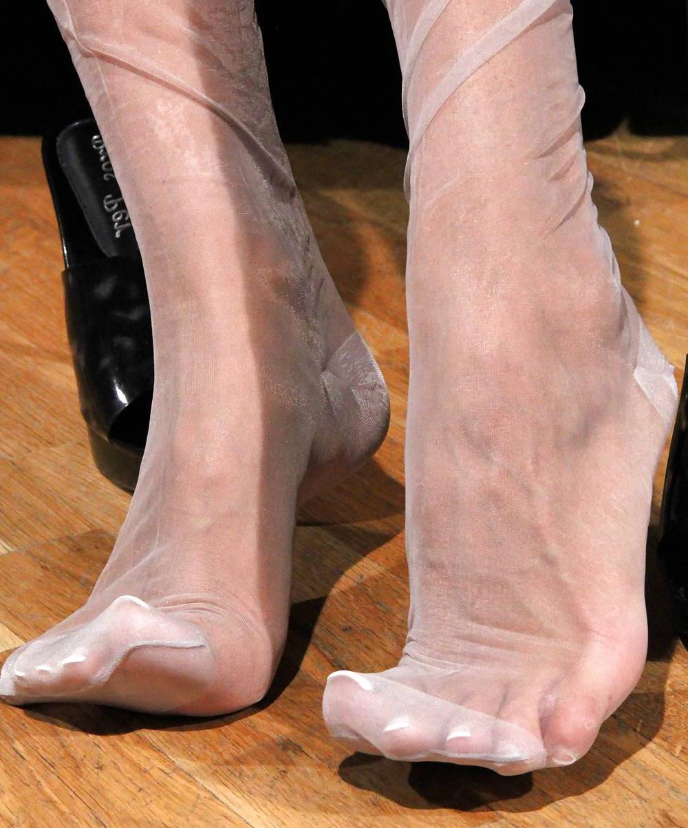 22P Nigh heels nylon feet a