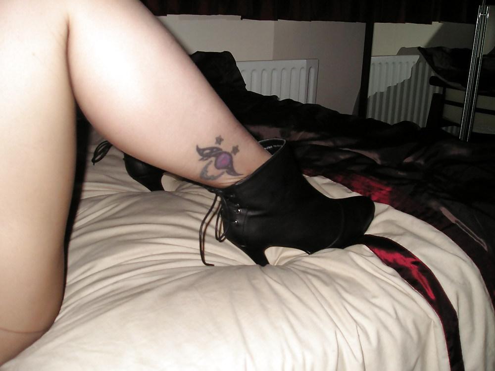 25P Heels and nylons