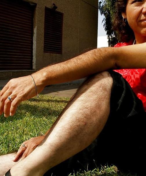 15P Women with hairy legs 2