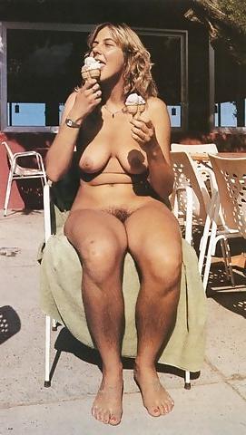 15P Women with hairy legs 2