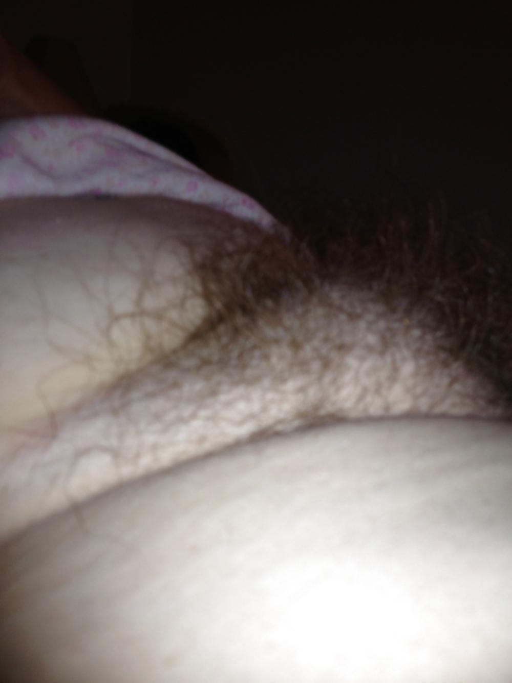 4P My girls hairy pussy.