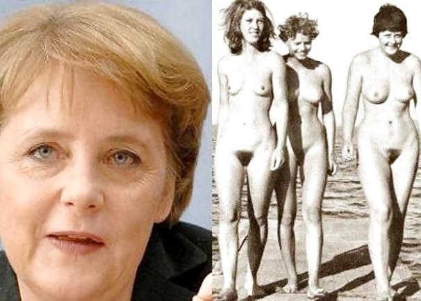 24P Angela Merkel Nude MAture
