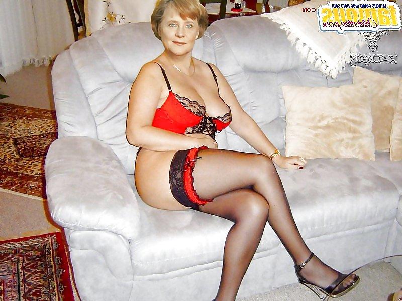 24P Angela Merkel Nude MAture