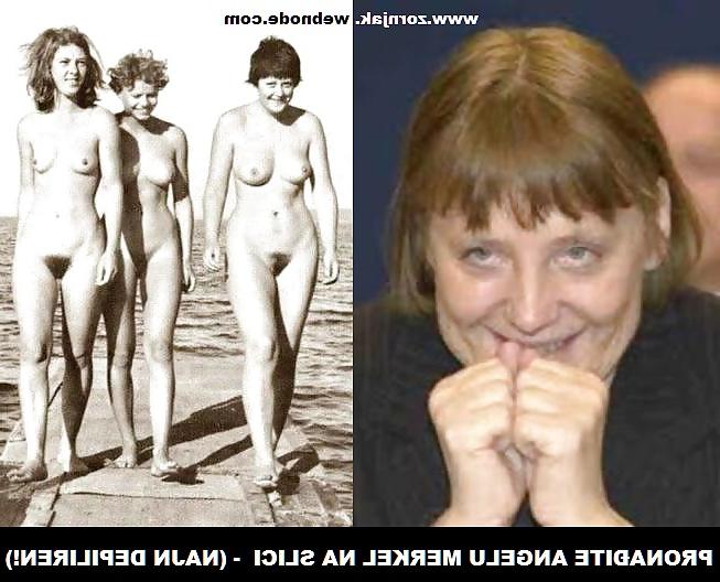 24P Angela Merkel Nude MAture