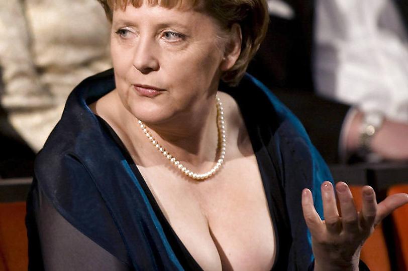 24P Angela Merkel Nude MAture