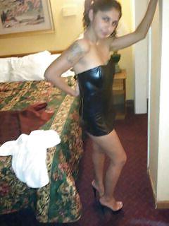 9P Leather up for a night on the town
