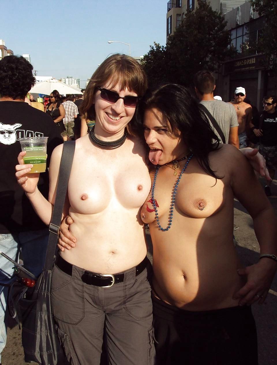 24P Flashing tits 4.