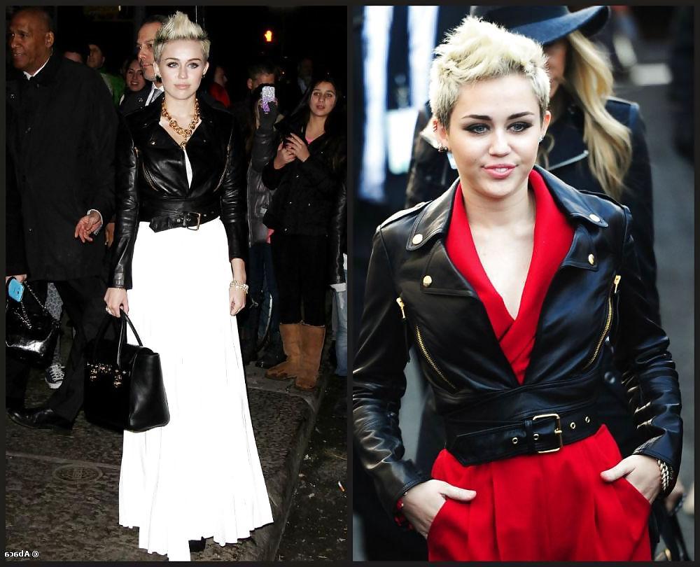 23P Looking hot in leather