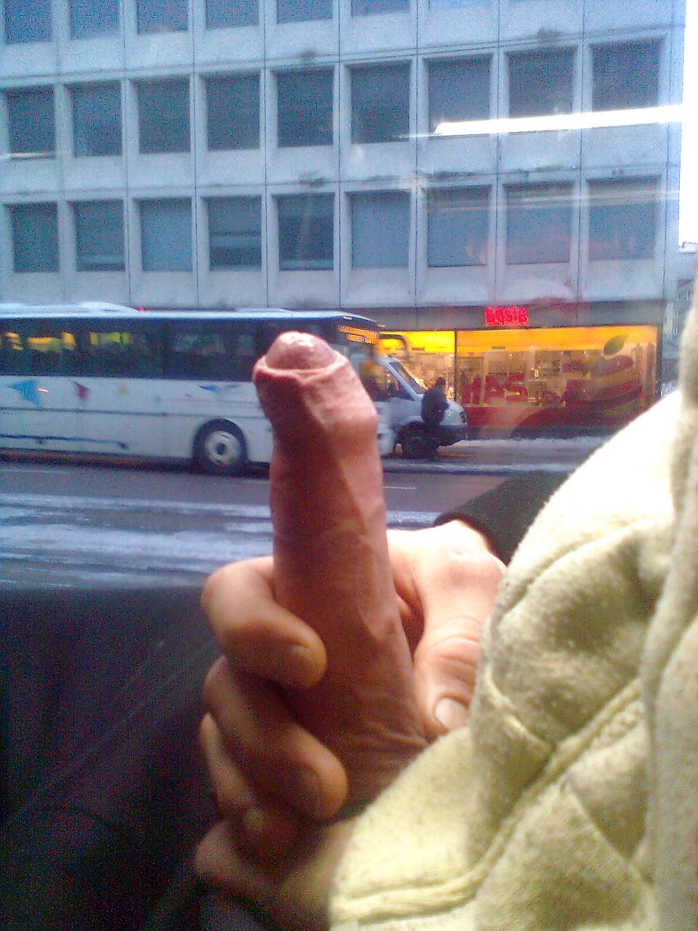 9P Finland public cock flashing