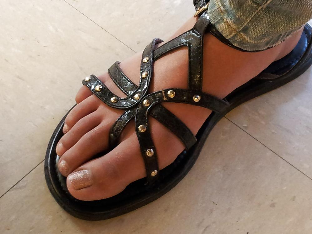 15P Candid High School Feet 7