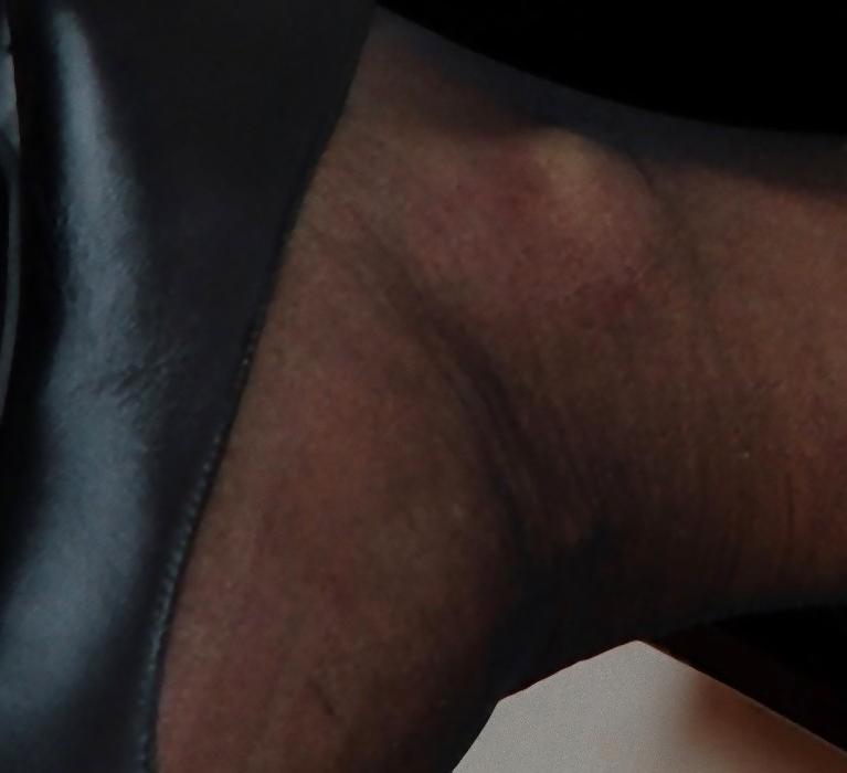 10P Teen secretary black stockings sex