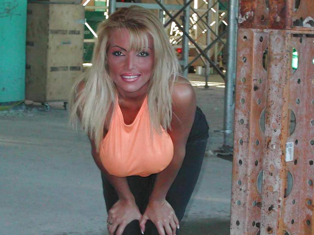 6P Photoshoot  at the old factory wearing fitness clothes