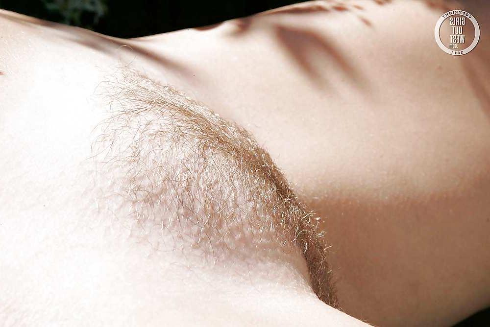 16P Hairy amateur yoga lover