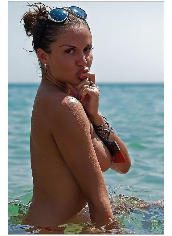 25P Topless Beach - 9