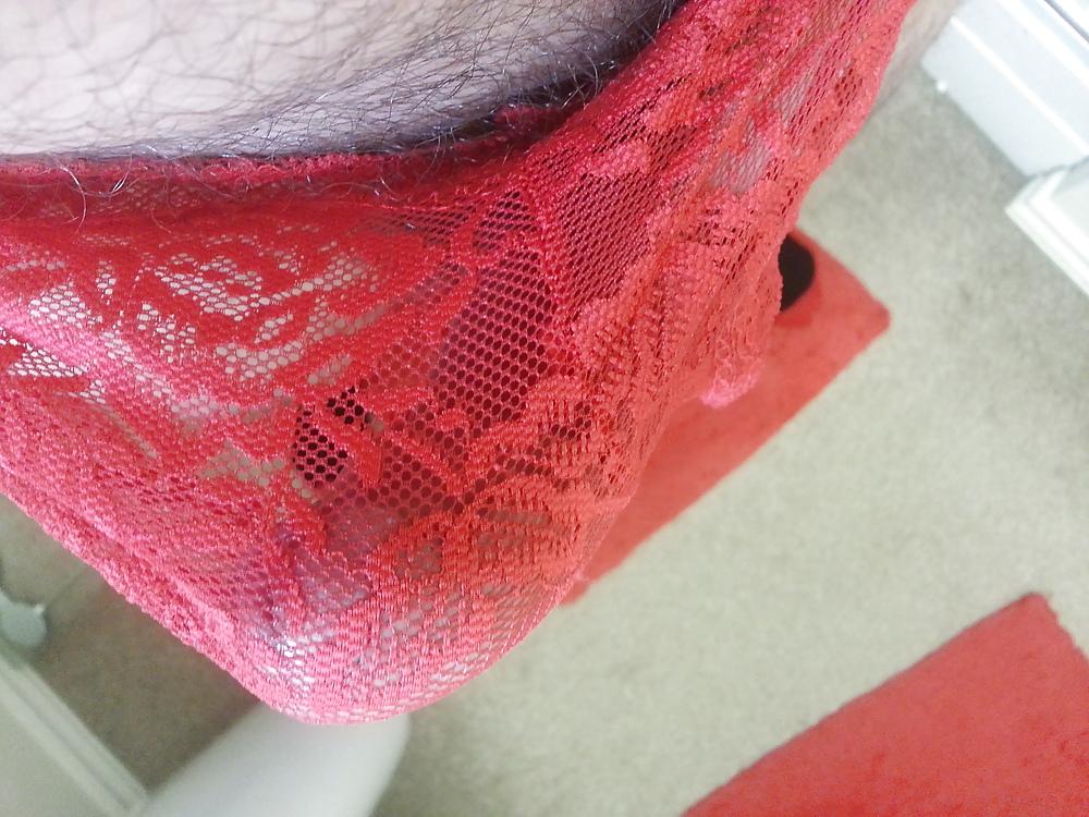 8P In wifes pants