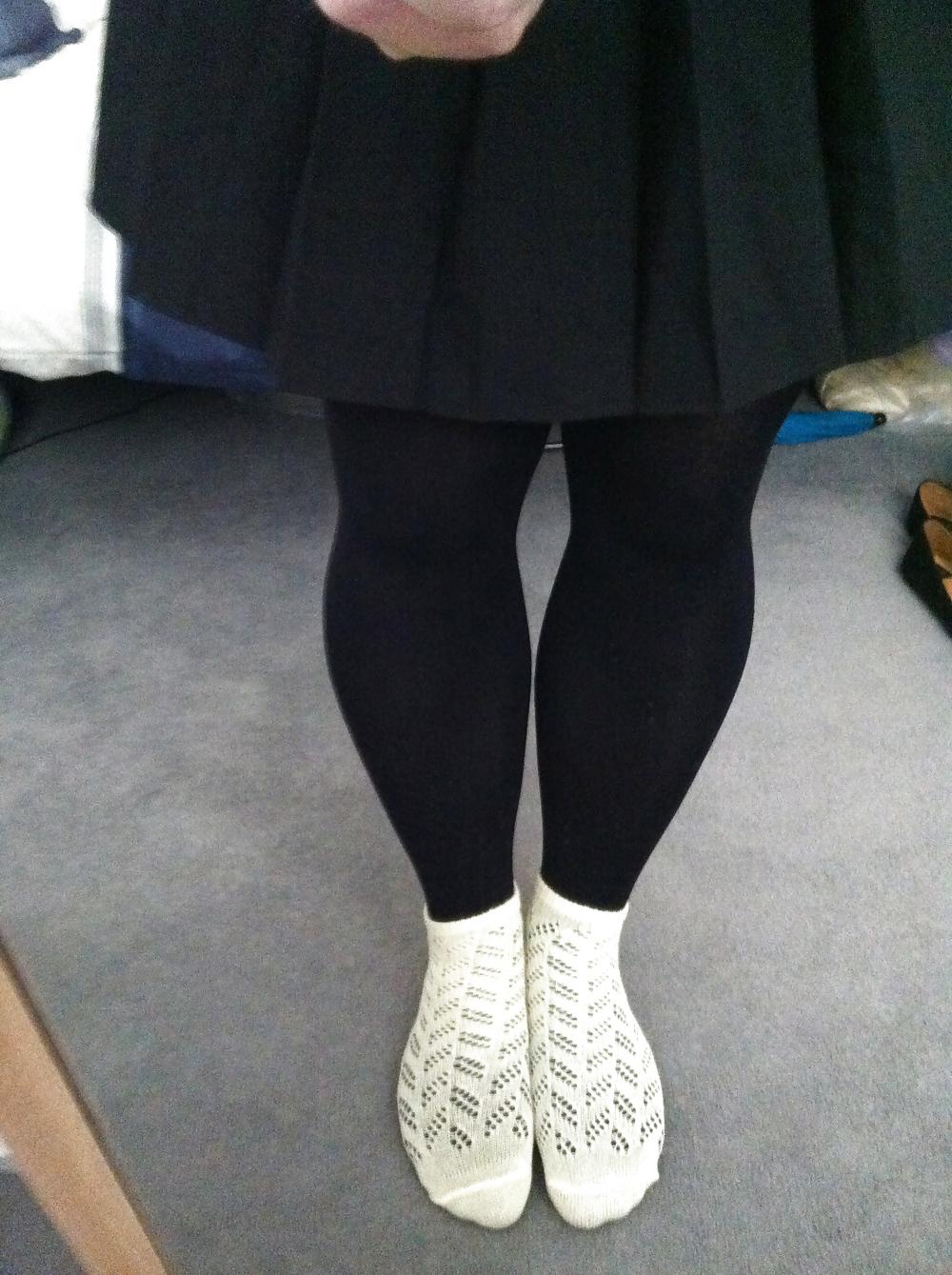 8P Little school socks