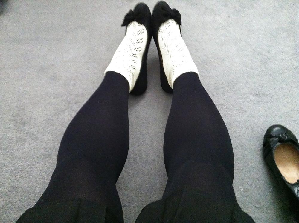 8P Little school socks