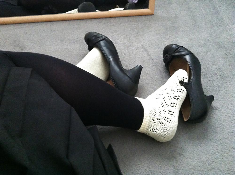 8P Little school socks