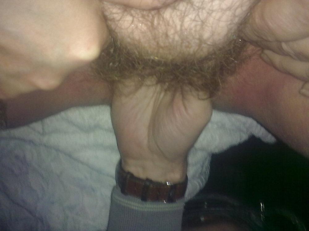 22P My mistress and her mature hairy pussy