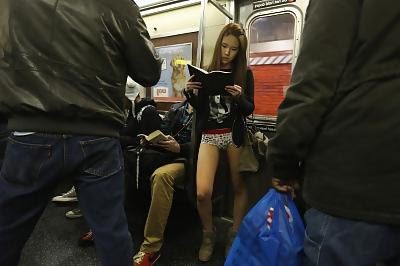 25P NYC: No Pants Subway Ride 2013, Pt. 2