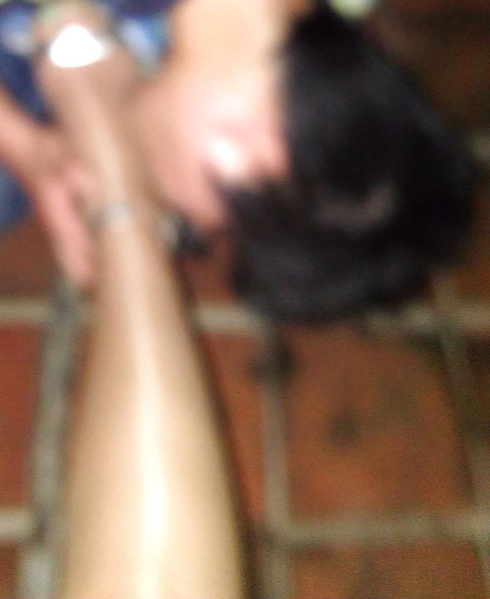 16P Worship my feet outside
