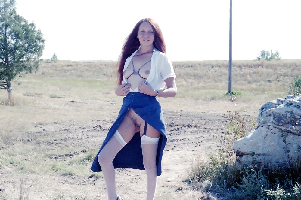 17P Skinny Mature Flasher