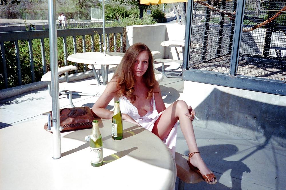 17P Skinny Mature Flasher