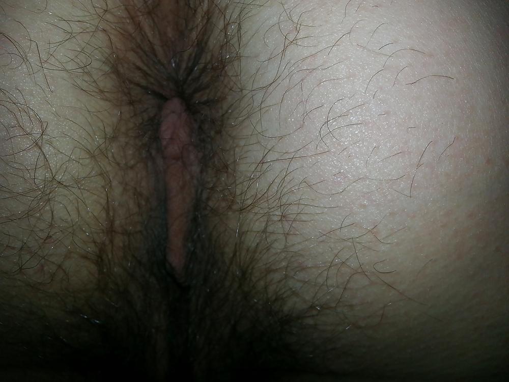 25P My hairy wifes pussy and ass