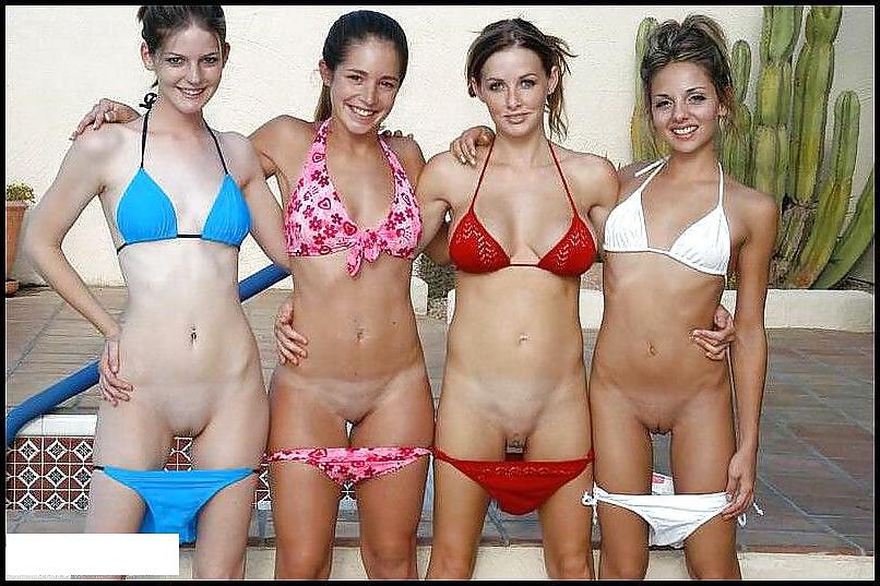 22P Outdoor and beach bottomless