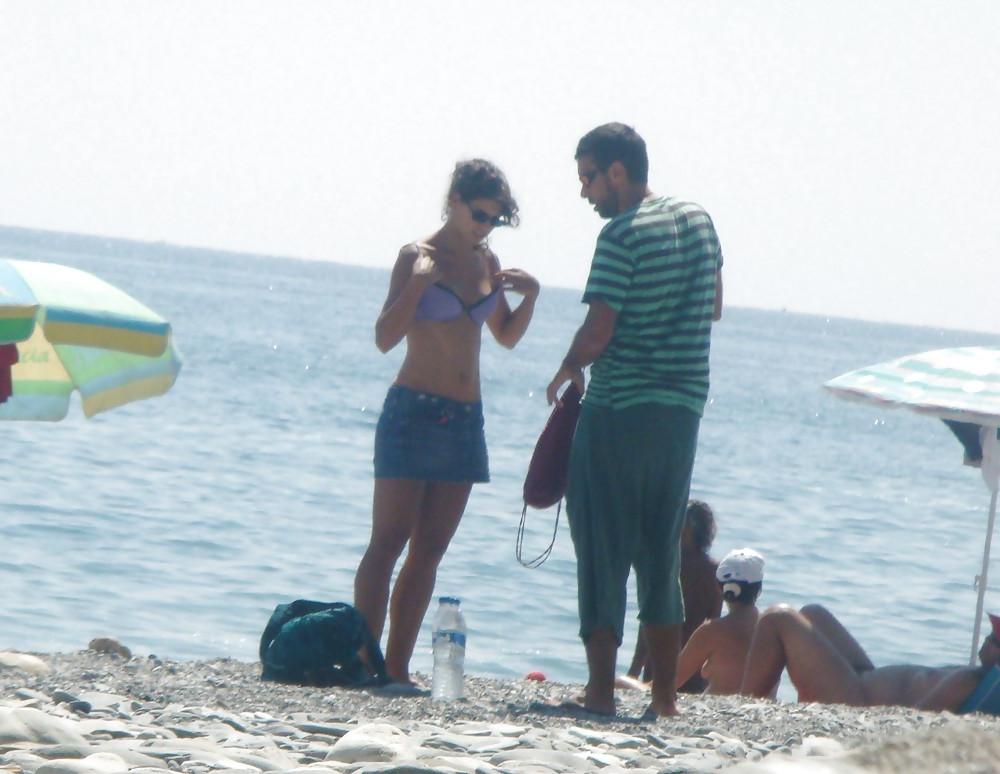 22P Beach stripping Getting nude at beach Undressing beach