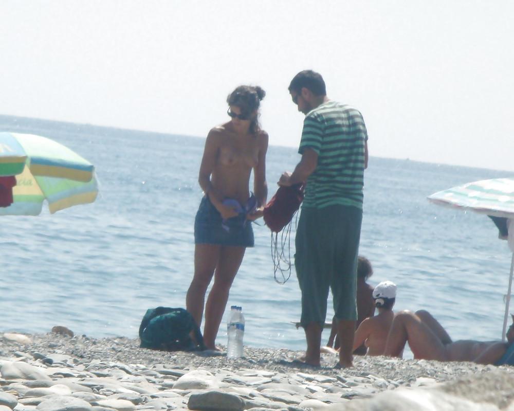 22P Beach stripping Getting nude at beach Undressing beach