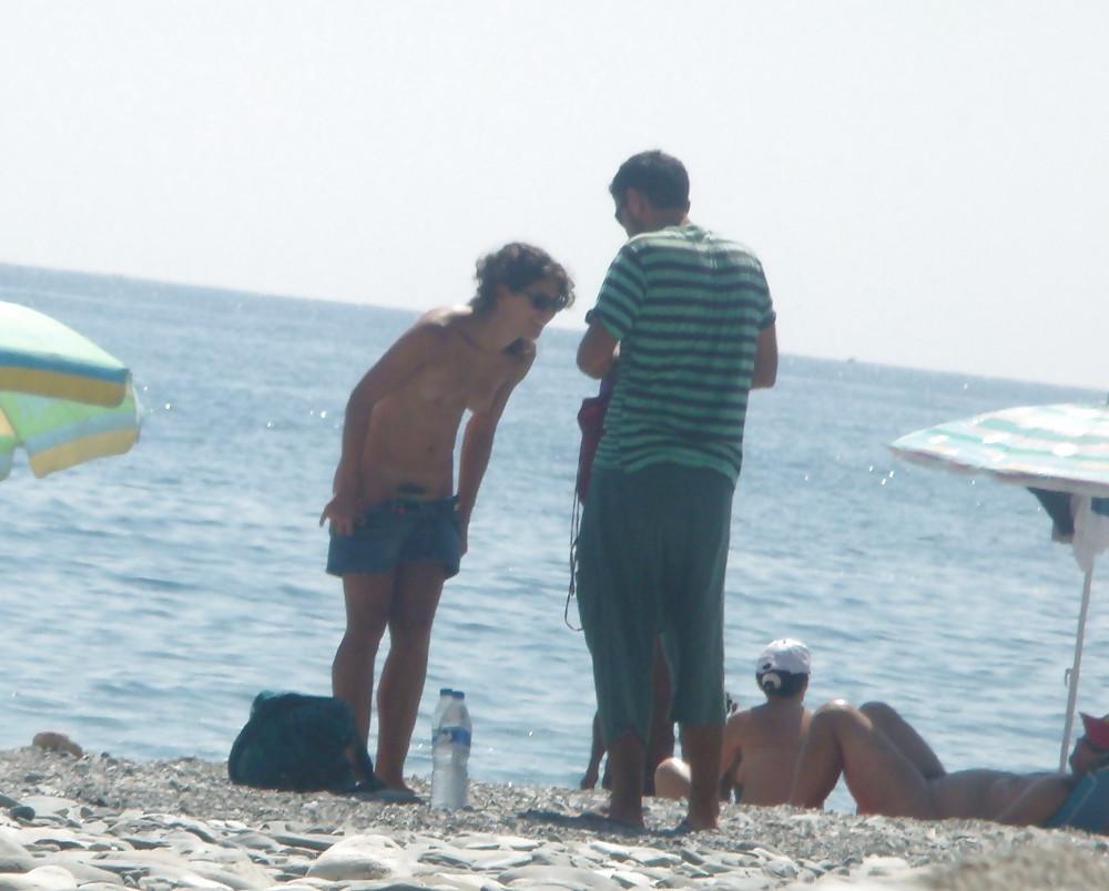 22P Beach stripping Getting nude at beach Undressing beach